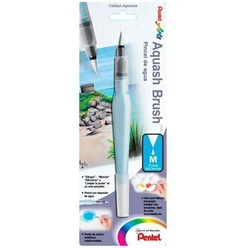 Pincel De Deposito De Agua Pentel Mediano