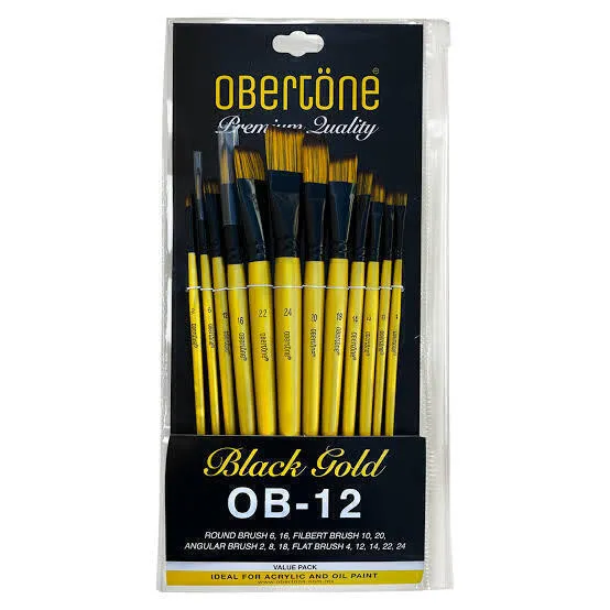 Set De Pinceles Obertöne OB12 Black Gold Hair PQ