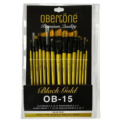 Set De Pinceles Obertöne OB15 Black Gold Hair PQ