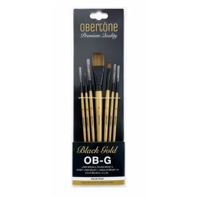 Set De Pinceles Obertöne OBG Black Gold Hair PQ