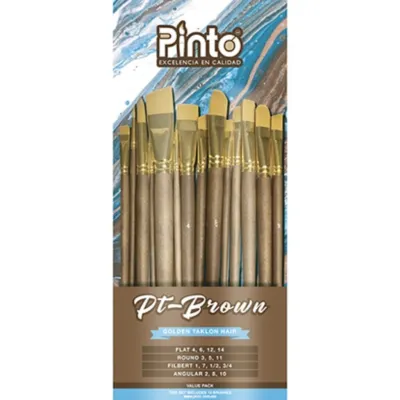 Set De Pinceles Pinto PT BROWN