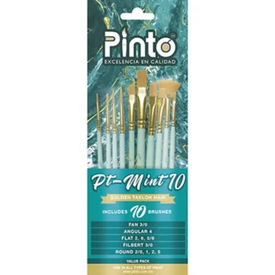 Set De Pinceles Pinto PT MINT 10