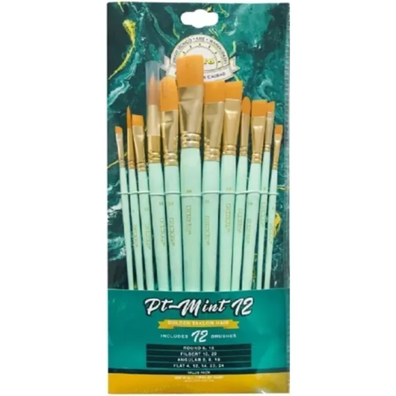 Set De Pinceles Pinto PT MINT 12