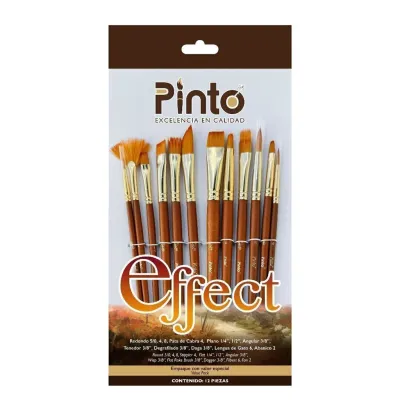 Set Pincel Pinto PT Effect Taklon