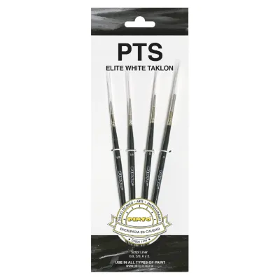 Set Pincel Pinto PTS Élite White Taklon
