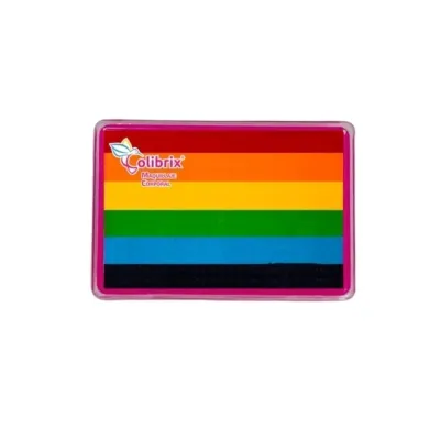 Tarro arcoiris 6 colores mate 50g Colibrix