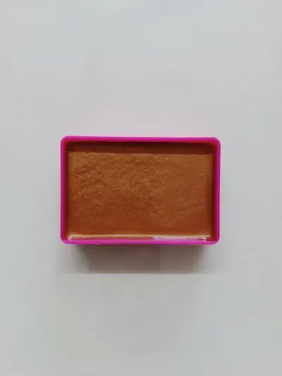 Tarro metálico Bronce base agua