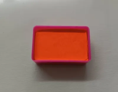 Neón naranja Colibrix 25g base agua