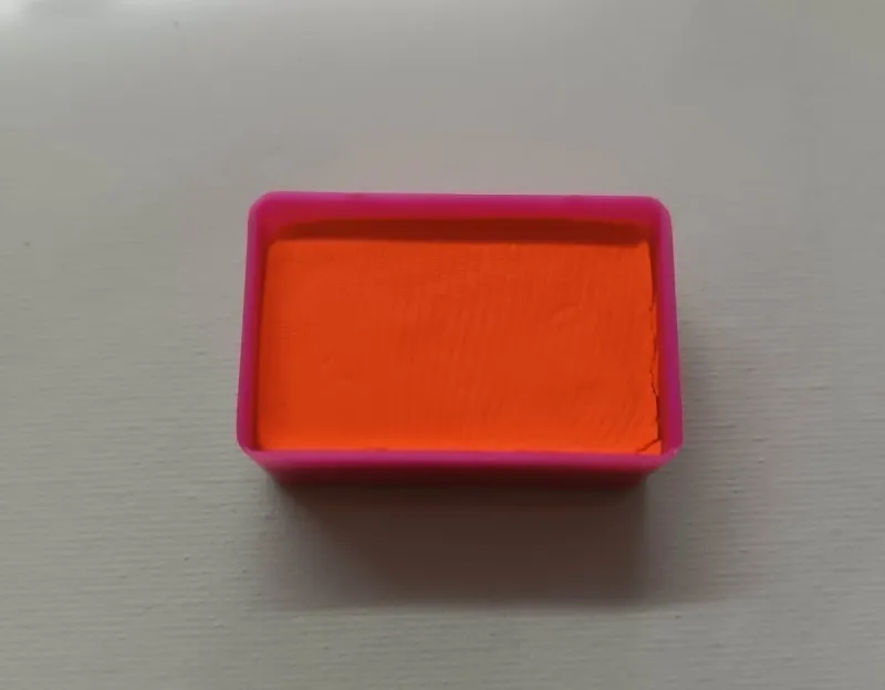 Neón naranja Colibrix 25g base agua