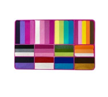 Paleta Arcoiris #2 base agua Colibrix